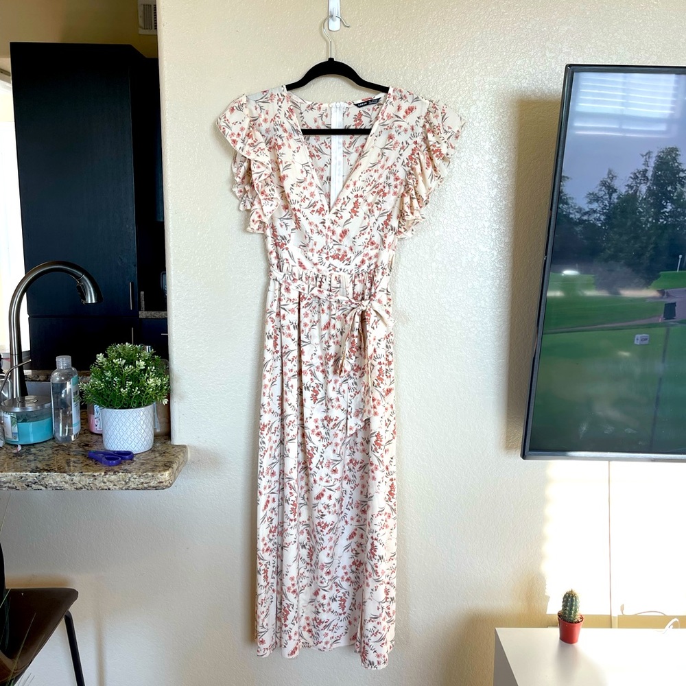 SHEIN boho floral long dress - Size S